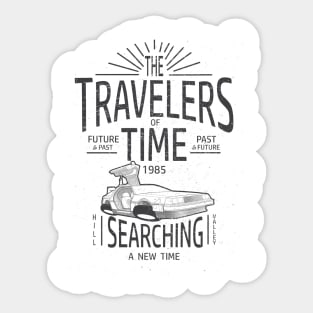 The travelers of time Sticker